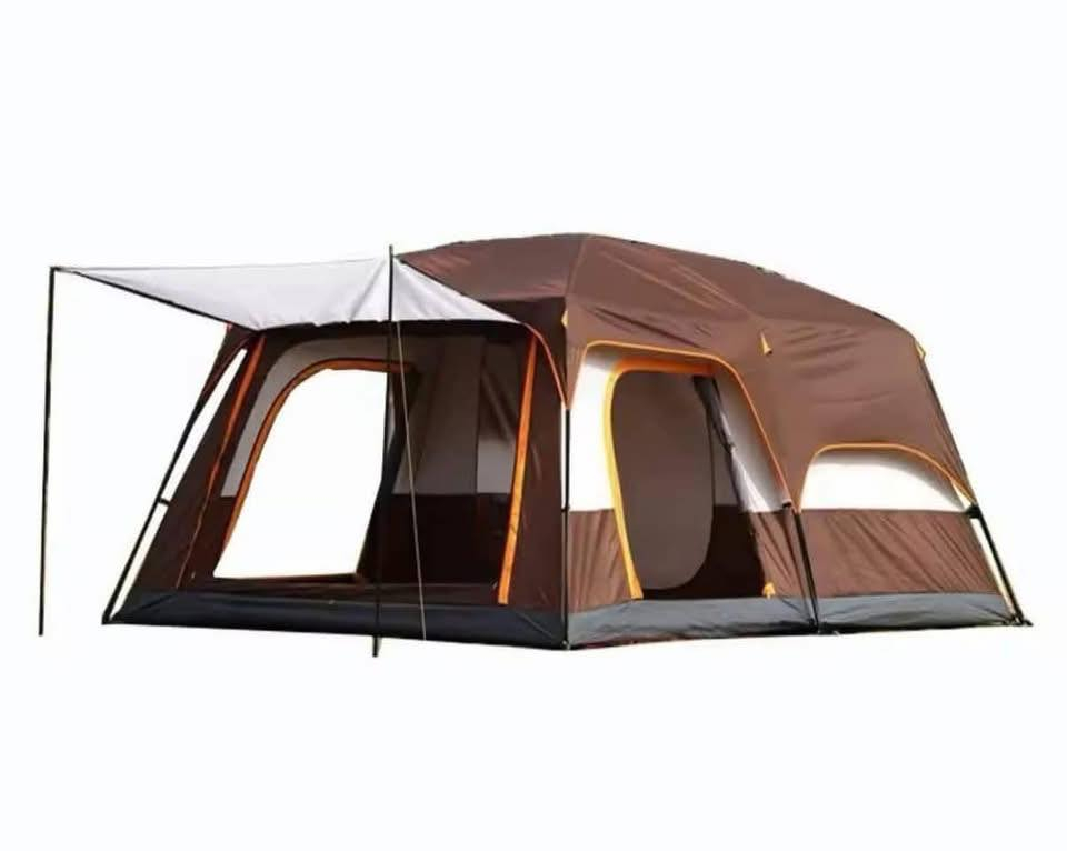 وینهم محبين السفرات  و التخییم   ، وماتحلى السفره اذا بدون خيمه عائلیة كبیرة😍 بتصمیم كلش حلو وراقي مودیل حدیث اوروبي 😎 قیاس طول 3 متر و10
و عرض2 متر و10 سانتيم وارتفاع 2 متر  یتكون من غرفتین وتكدر تفصل بینها یصیر غرفة كبیرة  ویا كاعیة و سقف طبقتین وبیها شبابیك كل شباك بیها ناموسیة 
#السعر120 متوفر توصیل لکل محافظات ٥ الف 
***********  بی واتساب
