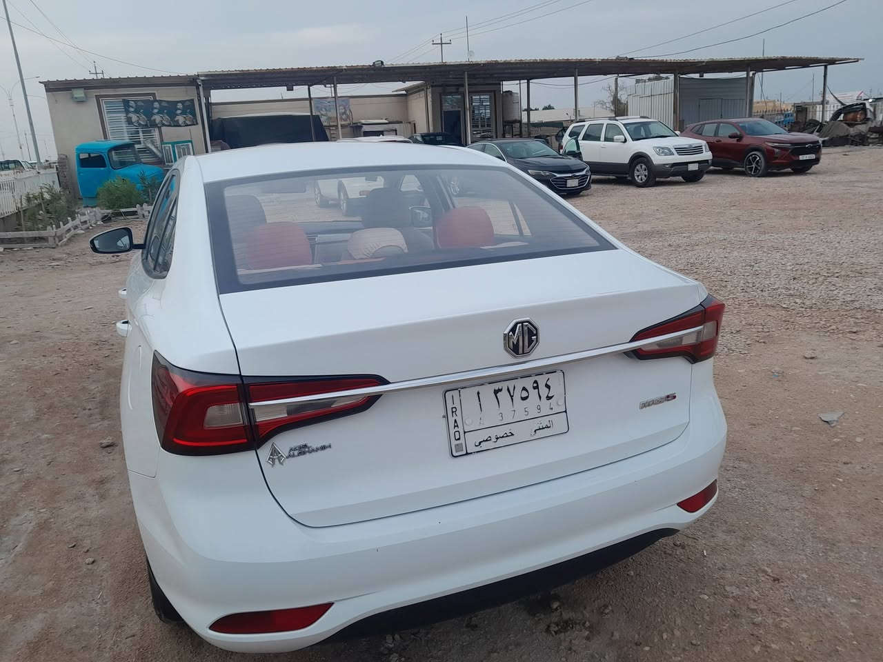 سيارة MG للبيع 
موديل ٢٢ معوقين وكالة عامة مكفولة كفالة عامه ماعدة اشبر بالجاملغ الأيمن الأمامي السعر ٩٢ وبيها مجال 
للستفسار على الرقم الهاتف ***********
