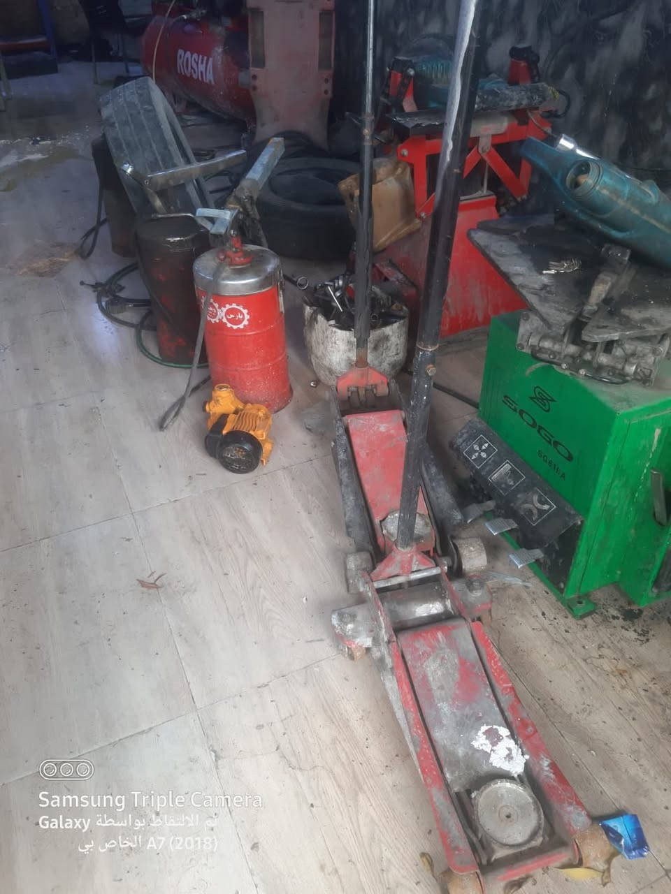 سلام عليكم
أدوات بنجر للبيع استعمال سنة ونص فقط الغراض نظيفة
خالعة 
كبريسر 300
جهاز نيتروجين
بلنص 
جكات اثنين
عده كاملة دريل وصوندات
رفوف
المحل ينباع كله شلع مو حاجه وحده
المكان الكرادة بغداد للاتصال

+964 771 753 5544


**إذا كنت صاحب هذا الإعلان وتريد حذفه لأي سبب، رجاءا أرسل رسالة إلى الدعم الفني**