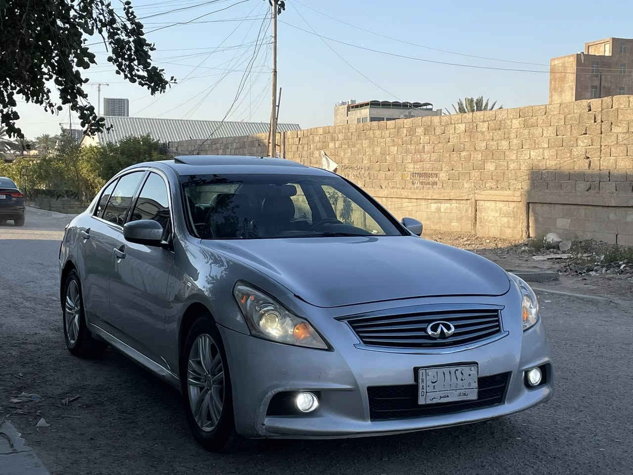 السلام عليكم انفنتي g37S بلاد
مكينه 3700 جديده بشرط 
شفتات ستيرن 
كشنات S 
كير s
دعاميات s
شاشه لمس 
السياره مكفول كير مكينه صدر كهربائيات كله بشرط 
رقم بغداد تحويل مباشر 
مكاني الدوره 
سعر مناسب اتصل وخادم 
***********
