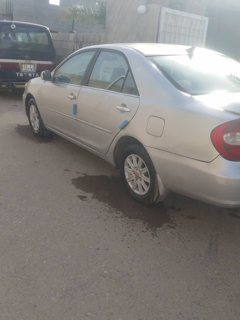 السلام عليكم
بيع مستعجل 

كامري موديل 2003محرك 6لا تنقيص ولا تبخير 

رقم بغداد سنويه ل28سياره بيهه صبغ اقل الحزام 

ابيع حزام تخم تاير جواهه سعرها بلاش بلاش 85وبيهه مجال مكانهه صلاح الدين قضاء الضلوعيه ***********
