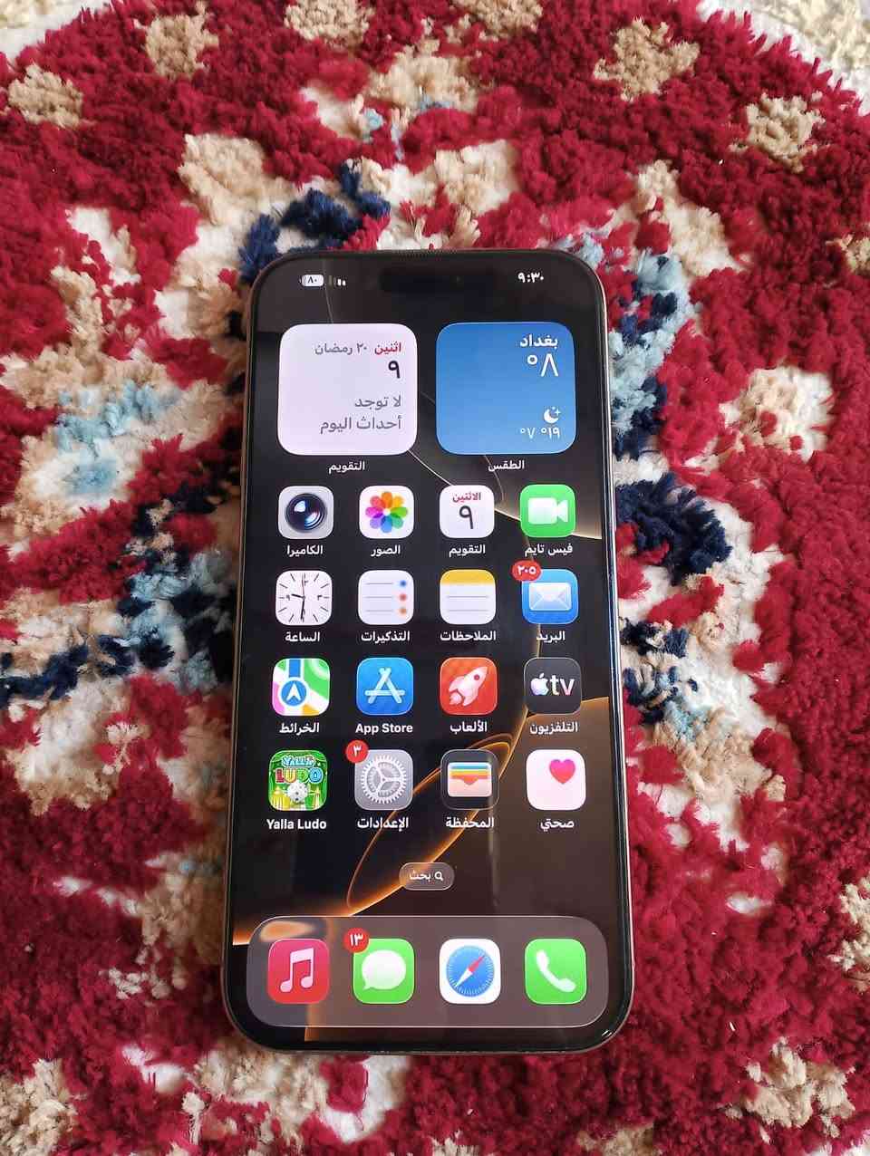 السلام عليكم 16 بروماكس  شرق اوسط ذاكرة 256 بطاريه 94 مآبي شخط كلش نضيف بيع ماعرف اسعارهن قيّم باليرضي الله


**إذا كنت صاحب هذا الإعلان وتريد حذفه لأي سبب، رجاءا أرسل رسالة إلى الدعم الفني**