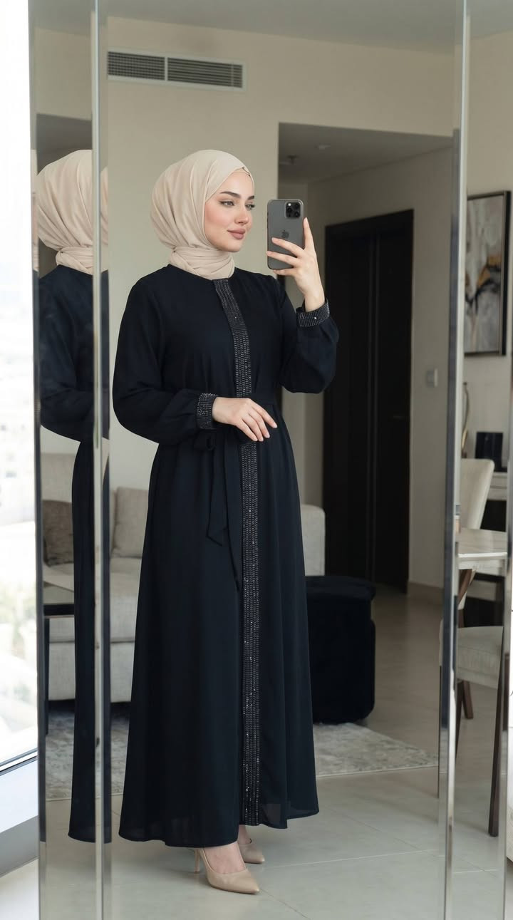 الشياكة كلها بالعباية ✨✨✨✨✨✨

عباية طلعة اكابرية سادة سحاب مخفي مع تطريز دهبي واسود ناعم مع زنار وزر ع الكم التفاصيل مميزة جداً ✨✨✨✨✨
قماش قطر الندى اتقل قماش ع اللبس راقية كتير وما بتجلي 🔥🔥🔥🔥

الوان 2 اسود تحلاية ذهبي واسود تحلاية اسود 

 مقاسات كبيرة وصغيرة لتلبية الجميع : 110 مقاس من 42 لل 54 برياحة

*بسسسسعر

توصيل ضمن الشام وشحن للمحافظات 
بضاعة تجارذ


**إذا كنت صاحب هذا الإعلان وتريد حذفه لأي سبب، رجاءا أرسل رسالة إلى الدعم الفني**