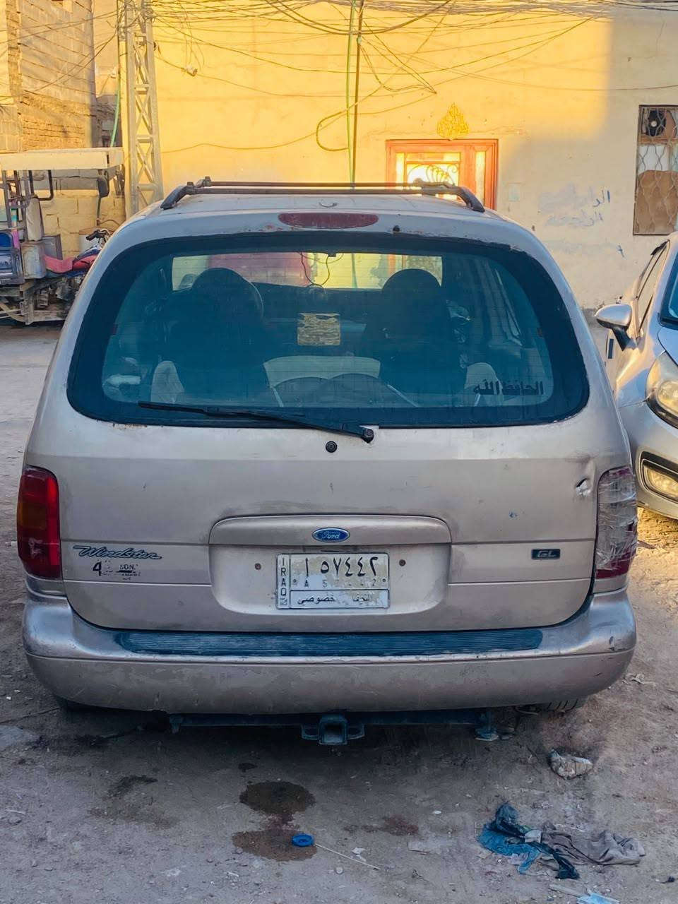فورد وند ستار موديل 98 محرك كامري مكفولات سياره جاهزه سنويه 28يله تنتهي تحويل ثاني يوم سعره 25 خابر ودلل ***********
