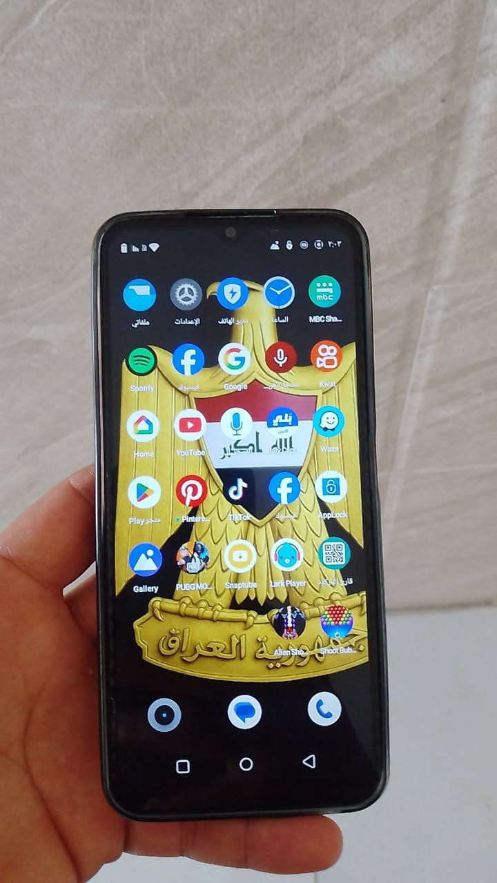 سلام عليكم
ريلمي C33
ذاكره 128
نظيف موظح بل فديو 
سعر 125الف بي مجال 
مكاني بغداد الشرطه الخامس
 رقم الهاتف ***********
