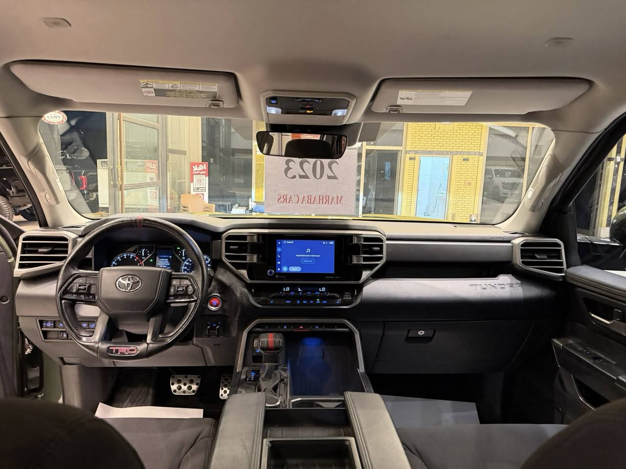 MARHABA CARS ERBIL
——————————
BRAND : TOYOTA TUNDRA 
CLASS : SR5 TRD
ENGINE : V6 - 3.4T - 4x4
STATUE : CLEAN TITLE كلين تايتل 
YEAR : 2023
PRICE : $$ 
COUNTER : 48,000 MILE
IMPORTING : وارد كندى
ADRESS : Erbil , أربيل شارع ١٠٠م صف دائرة گمرگ
FOR IFORMATION CALL US :
MARHABA CARS 
 📞 : ***********
