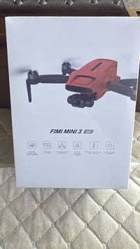 يتوفر درون fimi mini 3 جديد لوك بالنايلون  تصوير 4k  كمبل ثلاثي مانع ا...