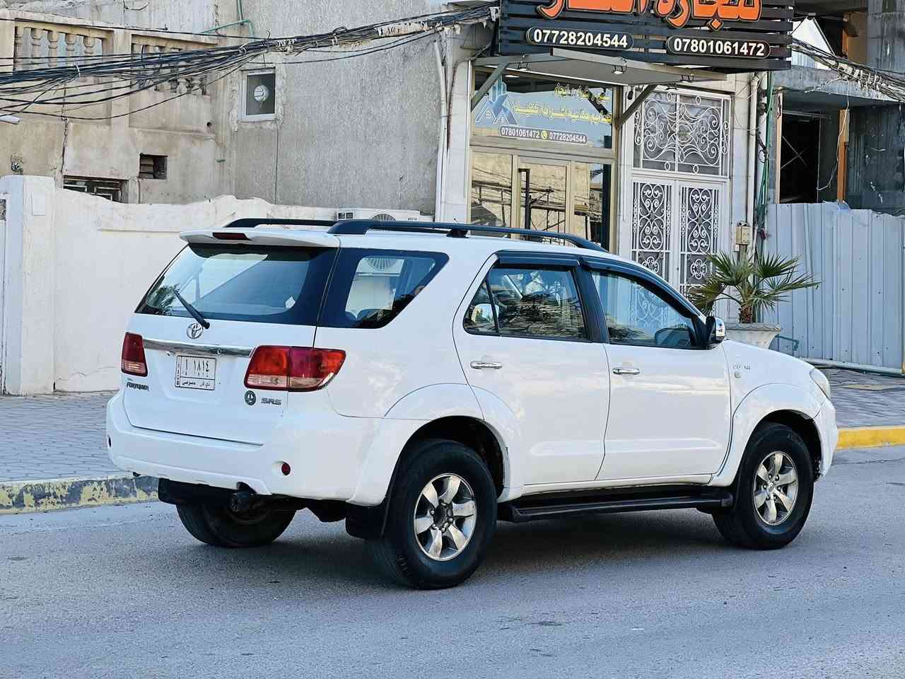 تويوتا فورچنل مديل 2006 خليجي السعر 104 وبيها مجال الاستفسار *********** مواصفات V6 تبريد 3 قطع 7 راكب مكفوله من الضربه والتبديل بيها رشات صبغ جماليه محرك وكير مكفولات تبريد ❄️ تخم تاير حداديه جديده مكاني كربلاء
