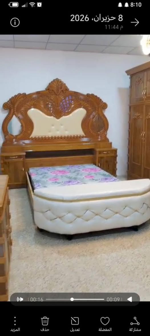 غرفه نوم ٨ قطع و نضيف
٩٠٠ الف و مجال 
اربيل


**إذا كنت صاحب هذا الإعلان وتريد حذفه لأي سبب، رجاءا أرسل رسالة إلى الدعم الفني**
