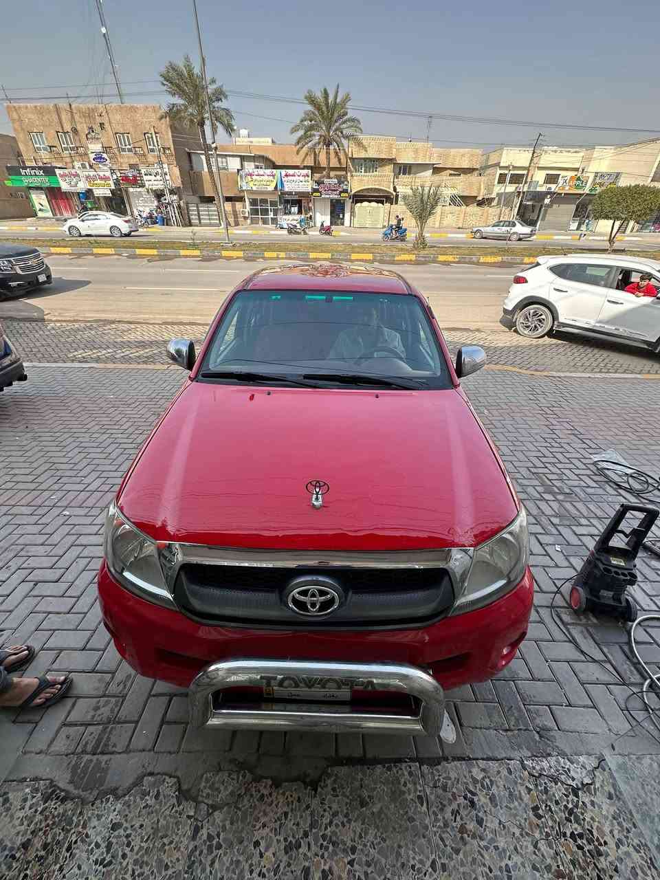 هايلوكس ناصي
موديل 2011
محرك v4
كير أوتوماتيك 
رقم بغداد 
سنوية 2027
محرك كير اكسل مكفول 
بارد ومكحل فد شي بسيط بربع البدي الجهه اليمين و ب البنيد 
ماشيه 460 
سعرها 180 بيها مجال بسيط 
 ***********
