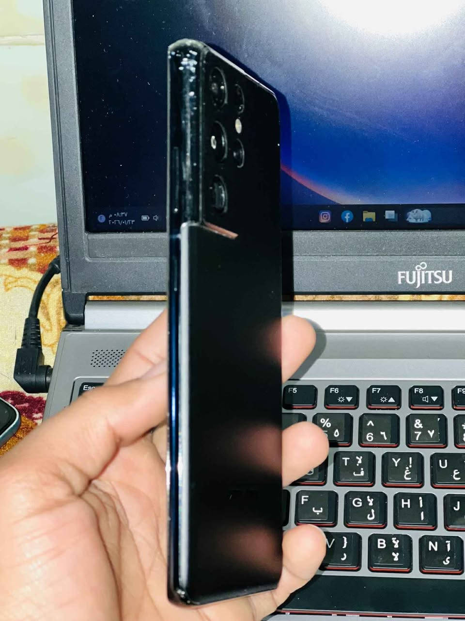 السلام عليكم 
سامسونك اس 21 الترا 5G امركي تك خط 
ذاكرة 128 عشوائية 12 معالج سناب دراكون 888
بطارية 5000 جهاز فقط بي خيال بالشاشه كلش بسيط ممبين 

سعر خاص 
واتساب فقط *********** النجف, العراق
