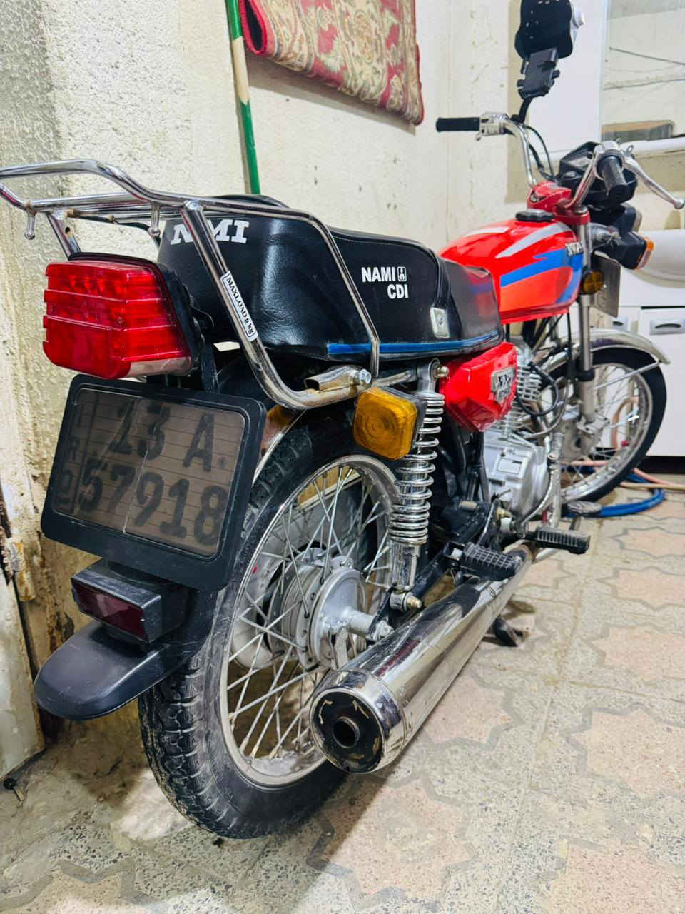 دراجه تعمير ام825 كله من سيد خلدون
مرقمه وكامل اي نفص مابيه
سعر1650
*********** بغداد, العراق
