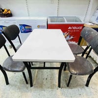 ميز طعام 70×120 • مع كراسي • نقد واقساط