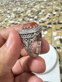 خاتم فضة • عيار 925 • ١١ غرام