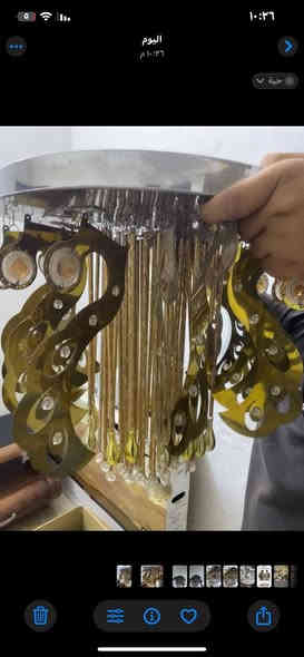 ثريات عدد 3 للبيع 
السعر     125
مكاني بغداد المشتل 
شارع المطبك
***********
