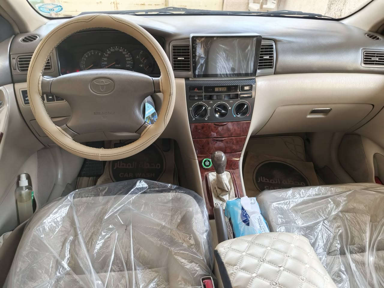 ‏كورولا 2003 بيكاتشو خليجية كير عادي للبيع السيارة مال بيت ونضيفة بيها قطعة صبغ والسياارة صايرلها ادامة كاملة منظومة بانزين وتبريد ثلج والسيارة صايرلها نظام بصمة وتشغيل عن بعد ورمز سكيروتي والسيارة خير من الله تجي وتشوف بعينك السعر 80وبيها مجال بسيط مكان السيارة الانبار فلوجة غير متواجد على الفيس
‏***********
