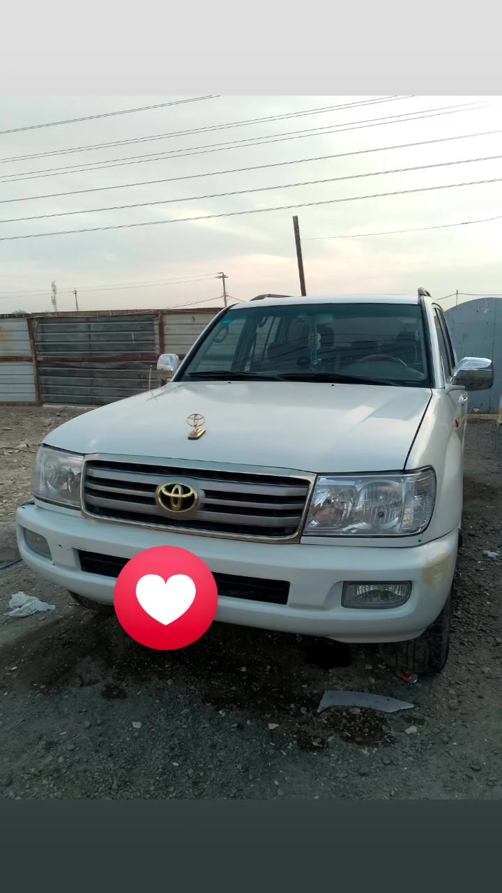 لاندكروز موديل 2002 مكينه 8 سلندر
حداديه امامي خلفي كامله + سليدروف شغال 

تخم تأير

كير مكينه مكفولات كفاله  

السياره نضيفه من كشر ومن دواخل السياره 7 راكب الكهربائيات شغاله سياره كامل مابيه نقص الاستفسارات على هذا الرقم ***********
