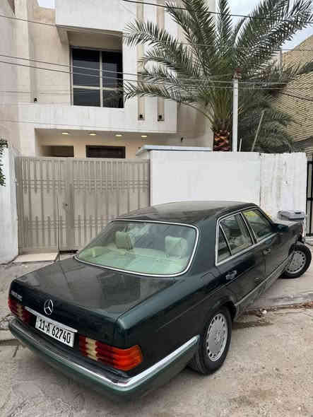 السلام عليكم
مارسدس رئاسي 300se 

موديل91 

مواصفات 

تبريد 

سلايد 

كشنات جلد 

مكينه 300 عنكبوت جديده 

السعر 100$ 

مكاني بغداد نفق الشرطه 

للاستفسار ***********
