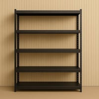 رفوف حديدية • ٢م×١م×٣٠سم • محلات ومستودعات