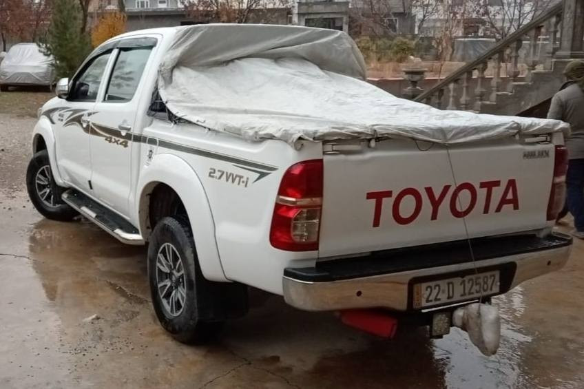 تۆیۆتا هایلوکس 2012 سفری شەریکەی جیهان 
سەیارەکە یەك دەستە 
238 هەزار ڕۆشتووە 
و سەنەوی ژینگە هەتا 2027هەمووی تازەیە
هیچ مەسرەفێکی تێدانیە 
یەک تۆز سەردەکورت لە جامخی پێشەوە
 لەی سەکن و دەحمی پشتەوە
 لێ دراوە یێک تۆز بێ بۆیاخە 
هەموو شتێکی بە شەرتە 

سـعـر : لە کۆمێنت داوابکە ڕاستەوخۆ بۆت دێت 📥 

گێر و مەکیەنەی بەشەرت نەکراوەتەوە 
هیچ کێشەیەکی تێدا نییە 

ژمارەی خاوەنەکەی 
***********
