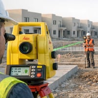 أعمال مساحية • توتال ستيشن • بغداد وخارجها