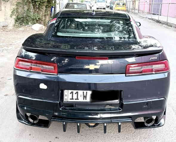 السلام عليكم 

للبيع فقط  ✅

شوفرر كمارو   ✅
موديل ٢٠١٤   ✅
لون حبري او نيلي   ❤️
مكينة نظيفه جدا    ✅
كير اوتو نظيف جدا✅
صدر امامي نظيف✅
صدر خلفي نظيف ✅
كشنات جلد  ✅
داخل نظيف جدا✅
 لدات بالأبواب ✅
سستم صوت Boston ✅
٤ كيجات يم الكير ✅
شاشه كبيره ✅
كاميرا خلفيه ✅
سلايت روف ✅
تحكمات ستيرن ✅
شفتات كير العادي ✅
تشتغيل عن بعد ✅
شاشه اعطال ملونه ✅
داتا شو تعرض السرعه ✅
كشنات كهرباء ✅
كشنات تدفئه✅
تبريد ثلج ✅
وبعدً مواصفات ما اذكرهم .

الإضافات:

سوبيلر مال ١٨
دفيوزر ألياف شكله كلش حلو 
لحيه اماميه 
سكوبات جانبيه 
ويل ٢٠ 1le 

ادامه كامله لمنظومه الماء أنسى شي اسمه حماوه أبدا .

السياره طلقه وشرط اجر عرض .

حادث السياره حاملغ خلفي وبالعراق انصبغت الباب والحاملغ الأمامي ايضا يعني ٣ قطع صبغ .

رقم بغداد الإنكليزي الدولي سنويه جديده وهزه جديده باسمي شرط التحويل .

السياره ناصبه وترايها كلش حلو   احلى من الصور وتجي فول الفول اعلى المواصفات بموديلها  .

مكان السيارة  بغداد الاعظميه  . 

السعر جدا مناسب  (٩٣ ورقه)  وبيها مجال ان شاء الله للشراي  .

***********
أ. مروان النعيمي   

صلي ع افضل الخلق سيدنا محمد ❤️✅
