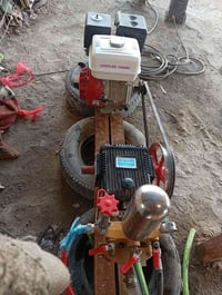 ماطور غسل ستعمال اقل من الشهر محرك 13 حصان 🐎تاروسه حجم 120 وصونده سحب ...