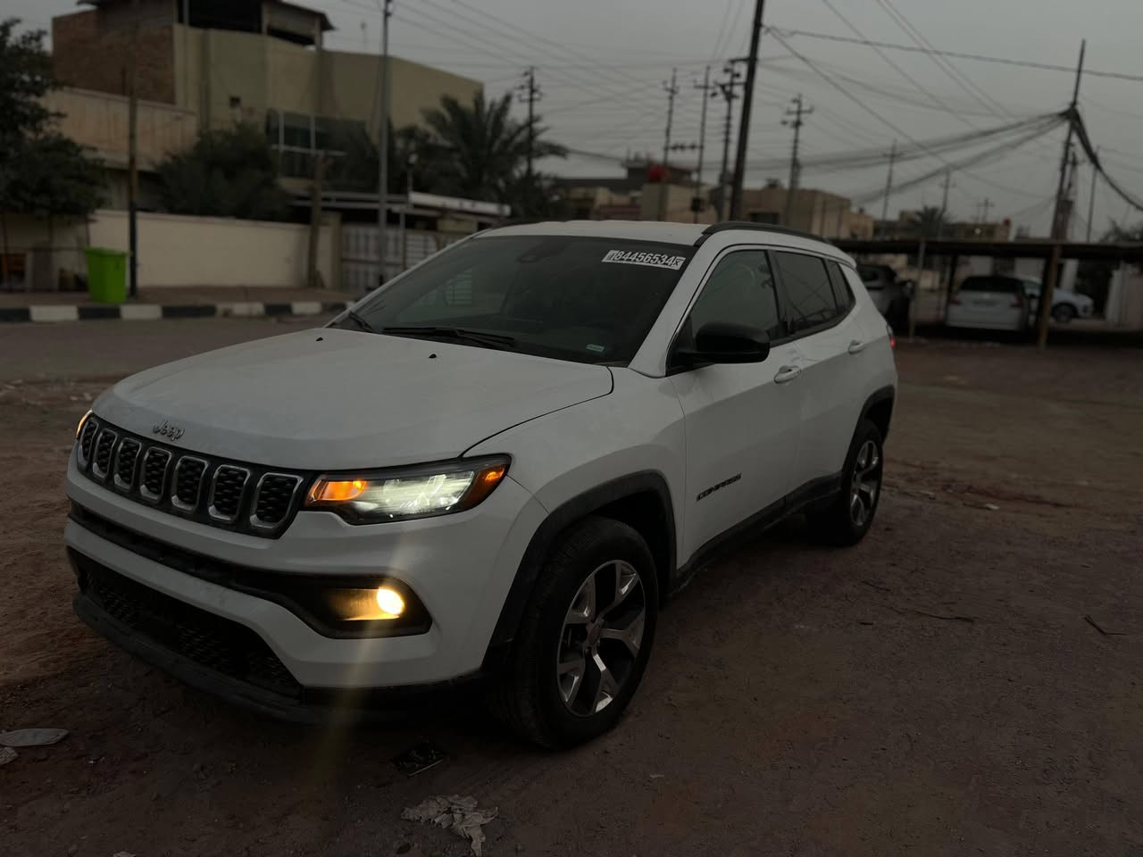📢JEEP COMPASS 2024
بدون تبديل وبدون رقم بأسمنا 👉 السعر 148$  وقابل للتفاوض للاستفسار ***********📞
