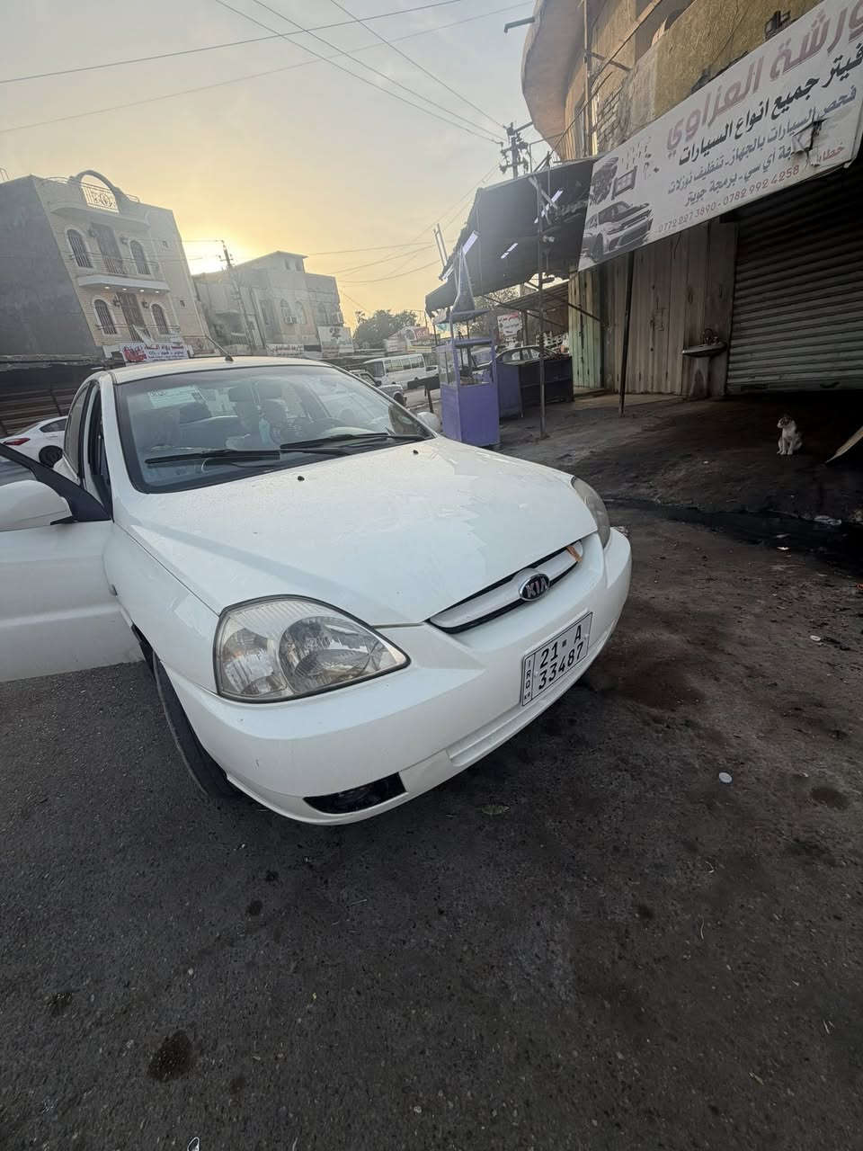 ريو ٢٠٠٧ سليمانية رقم دولي سنوية و هزة كله جديد قبل شهر مجدد بسمنة مصبوغة للجمالية بدون حادث جاهزة مابيهة نقص كير عادي جام كهرباء شاشة السعر ٥٤ و بيهة مجال للشراي مكاني بغداد و هذا رقمي *********** غير متواجد ع الفيس
