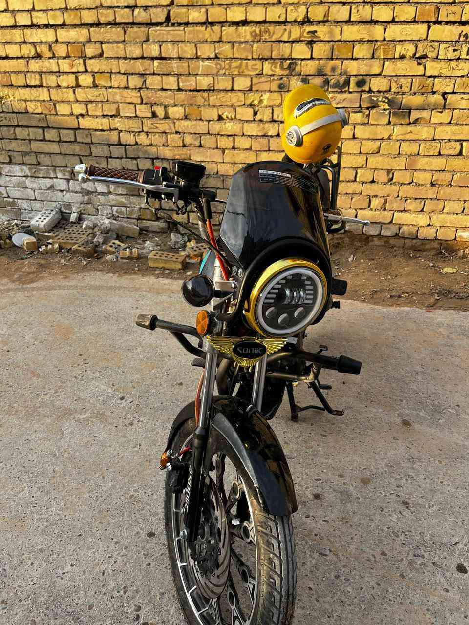 دراجة سولنك 2025  مرقم بغداد (ضاغطة وزنجيل)  (cbf)  بدون رجة ماشية ٤ الاف بس صار ٣ اشهر نازلة كاملة مكفولة السعر مليون ٧٥٠/ قفل بغداد شعب  ‏‪***********‬‏
