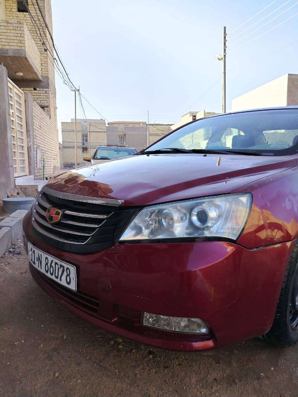 جيلي امكراند  c7
لون ماروني 
باتري جديد تايرات جدد 
فتحه 
نظام سبورت 
محرك كير شرط 
رقم نكليزي بغداد 
مكاني كربلاء المقدسه
السعر 50 وبيه مجال 
***********
