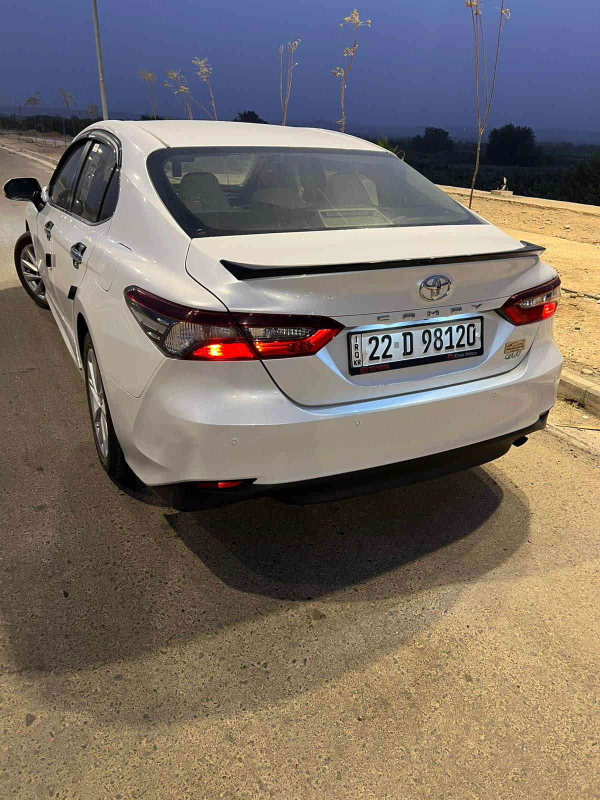 تويوتا كامري 2024 فئة GLE 

الفول بالخليجي وكالة سيد نهرو 

كفالة عامة  

————————————

 خليجي 

السياره زيرو على وضع شركة

ماشية 25  الف  كم 

الموديل 2024

 سعة المحرك 2.5

 حساسات أمامية 

 حساسات خلفية

 لايت زينون + LED

 كشافات 

 سلايد رووف  

 ويل كب 18  

مفتاح التشغيل بصمة 

 شاشة 

 كاميرا دوارة 

الانارة الداخلية LED

المقاعد لون أبيض

  مقعد السائق كهرباء 

مثبت السرعة Cruise

 المودات والأوامر الصوتية

 أوضاع القيادة  Drive Mode 

 حساسات ضغط اطارات 

 قطعتين تبريد

 هاند بريك كهرباء 

‏  ABS

‏ Auto Hold  أوتو هولد

 نظام مانع الانزلاق

 اشارة في المرايا الجانبية قابلة للطي كهرباء 

 مخرج منفذ الطاقة 

وكل غراضها الاصلية مال الشركة موجودة 

 رقم اربيل 

مكان السيارة تكريت 📍

السعر 265 قفل 

رقم الهاتف ✔️

*********** تكريت
