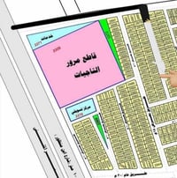العز٢٨٥٢ ،،١٠٠متر نافذه على شارع ٢٠  خلف المرور للبيع للتواصل 07700288...