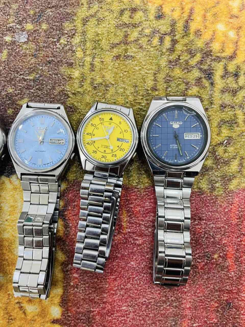 ساعات سايكو فايف اوتماتيك 3شغال و3 يحتاجلهمً صيانة 
أبيعك فحم المهتم يراسلني خاص


**إذا كنت صاحب هذا الإعلان وتريد حذفه لأي سبب، رجاءا أرسل رسالة إلى الدعم الفني**