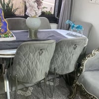 طاولة طعام • ٦ كراسي • كونسول