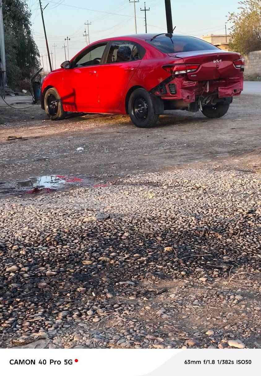 كيا ريو.  موديل 23.  السياره باقيه عله ضرره ما مصلحه ماشيه 60الف رقم نينوى دولي معوقين شرط الوكاله بجم كبس مراوس او بيع *********** )السعر120وبيه مجال
