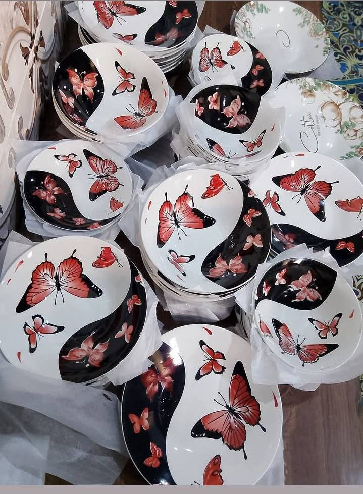 سيت فرفوري يجنن 🤍
50 قطعة متكاملة للسفرة ✨
🍽 12 ماعون تمن
🍰 12 ماعون حلاوة
🥣 12 كاسة مركة
🥗 12 كاسة طرشي
➕ 2 ماعون كبار
💸 السعر: 36 ألف
🚚 توصيل مجاني
جاهز للحجز 💌


**إذا كنت صاحب هذا الإعلان وتريد حذفه لأي سبب، رجاءا أرسل رسالة إلى الدعم الفني**