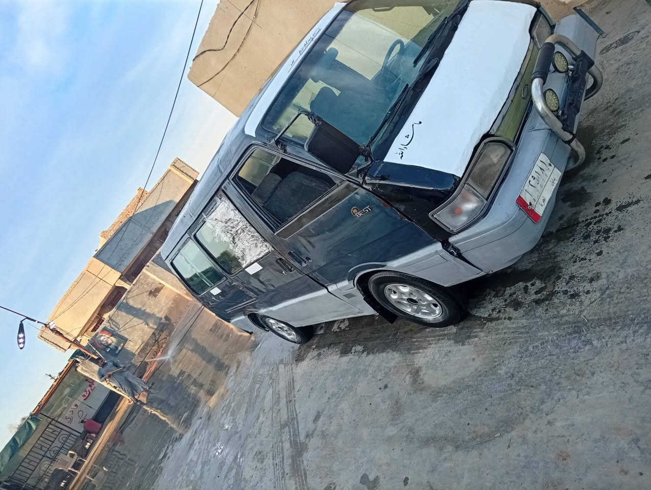 سلام عليكم شباب كيه بسته موديل 94 مكينه كير اكسن بور مكفولت تخم تاير حداديه باتري  جديد دوخاله كشنت كمله بدون راعي أتعهد سرقه وعشار مكان حله مركز سعره 19 وبيه مجال رقم بابل الماني سنويته عضم عاج  ،،  غرامت مادري بيه ابيع هلا موجود وهاذ رقمي ***********
