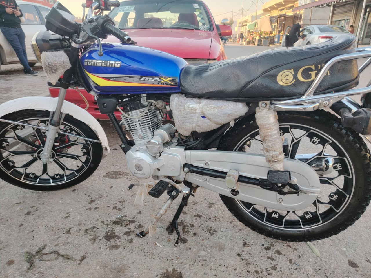 دراجه 5 كير 2024 سونك للبيع كهربائيات شغال محرك نضيف لا صرف لا بخار السعر 550 بي مجال متواجد خاص متواجد واتساب فقط *********** مكاني داقوق
