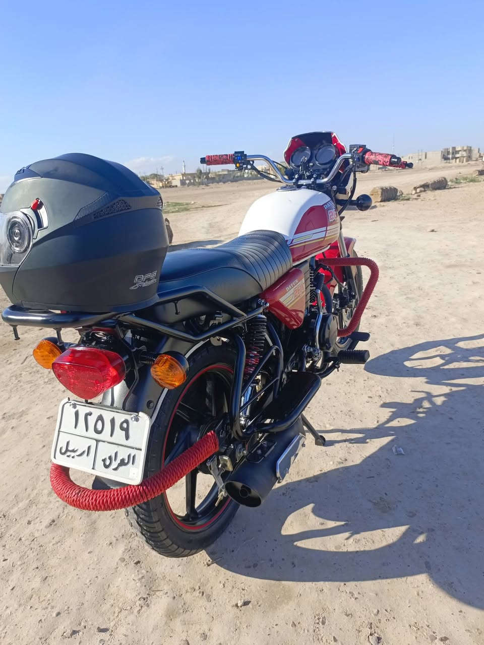 السلام عليكم شباب دراجه مديل 25 نضيفه من حض وبخت مناقصة شيء تركب وتمشي مرقمه أربيل تحويل ثاني يوم مكاني صلاح الدين بلدور أي ستفسار اتصل الرقم ***********
