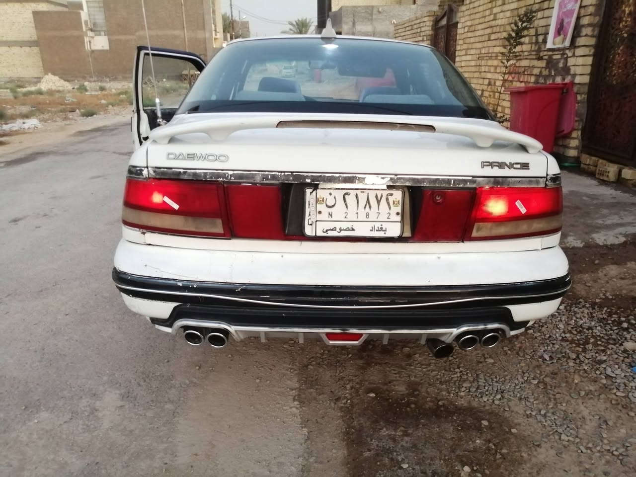 سلام عليكم
دايو برنس ٩٤ كير اوتو
محرك مفتوح
زوج تايرات جدد وزوج نص عمر
كهربائيات شغاله
اناره دشبول بدلت إضاءة لد ابيض
تبريد شغال
نقصها بطاين خلفيه
رقم بغداد تحويل ثاني يوم
السعر قفل قفل ٣٢ ورقه
للإستفسار الاتصال على الرقم ***********
