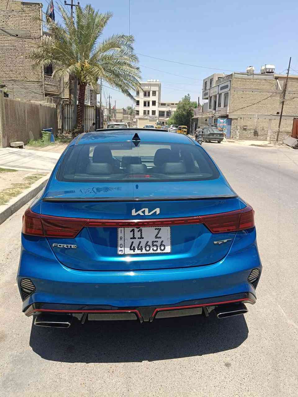 كيا فورتي: 2024
رقم بغداد باسمي 
Gt lien اعلى موصفات 
‎محرك سياره تيربو
بصمه 
تحكمات ستيرن 
فتحه سلايد روف
تشغيل عن بد HoLDato
دخول ذكي لسياره وبصمه أبواب 
فتح صندوق حساس عن بعد وتحس عن بعد 
مري جانبيه حساسه ونقطه عمياء ومستشعره 
رادار امامي خلفي ومستشعر وحساسات 360 درجه 
شحن الجهاز واير ليس Remote phone charging
نضام auto hold كهربائي تحكم في الكير اوتماتيك في الازدحام 
كشن جلد . 
قياده ذاتيه Self-driving
مثبت سرعه وتحكم ستيرن ذكي وتحديد مسار 
شاشه حجم (10.9) CarPlay 
مقاعد كهرباء Electric seating
ثلاث انضمه لقياده : sport-normal-smart
سايد بريك  Sidebreak : بصمه 
لد امامي خلفي 
ثلاث انضمه car lights 
حادث السيارة جاملغ امامي ايمن مصبوغ والجاملغ الخلفي الايسر صبغ 
جاملغ الايسر باب السائق وخلف السائق بارد 
ممشاه السياره 29الف 
السعر ١٢٥ وبيها مجال قليل
الاستفسار :*********** غير متواجد على الفيس مكان السياره بغداد البلديات
