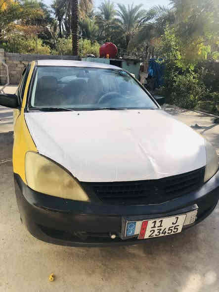 لانسر تكسي 2010 جاهزه من كلشي. باسمي تحويل ثاني يوم رقم بغداد انكليزي مصفره هيئة وغرامات خطها جوال مكينه كير. صدر. تخم تاير خير من الله السعر 67 وبيها مجال حك الجيه ***********
