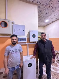 آشور للطاقة الشمسية • الخضرانية • بطارية ١٥ كيلوواط