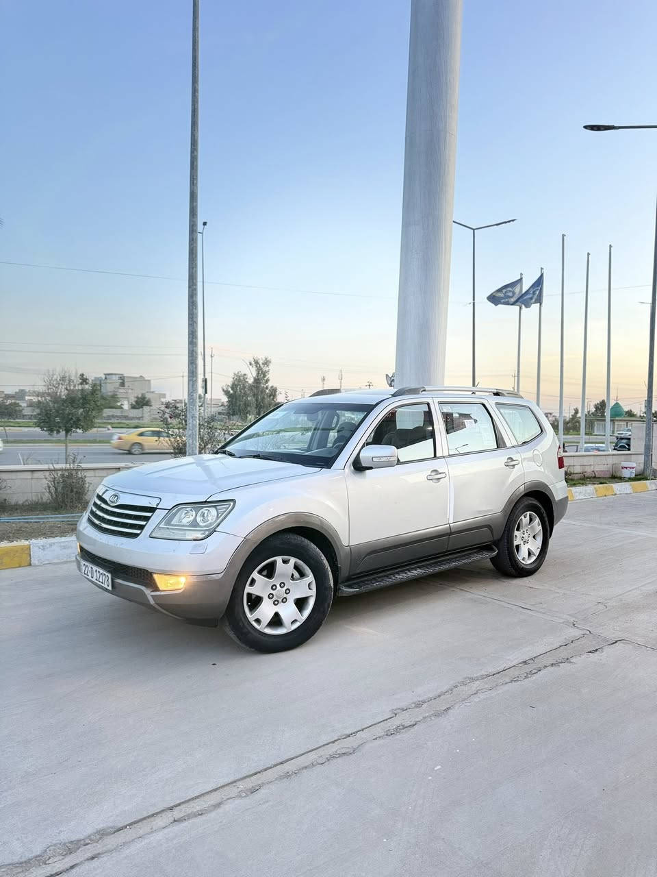 كيا موهافي موديل 2009 اللون سلفر محرك 6 سلندر سبعه راكب  فول مواصفات كهرباء كرسي السايق فتحة وبصمه فور فويل السيارة جاهزه مابيه اي نقص المحرك كير شرط  درجه اولى  بيه فقط باب خلفي شويه صبغ  بالسونار جاهزه من كلشي مابيه اي نقص رقم اربيل دولي جديد مكان السيارة كركوك داخل مدينه  السعر116ورقه بيه مجال 
اخوان اني مكلف بالنشر خابر صاحب السياره 
***********
