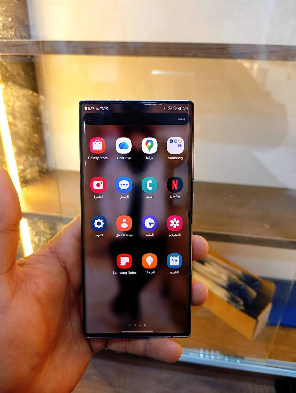 سامسونك نوت 20 التراء .دبل شريحه .ذاكره 256
جهاز كلش نضيف فقط نقاط سوداء طرف الشاشه ولشاشه الصلي ما مبدله شراي خاص ***********
