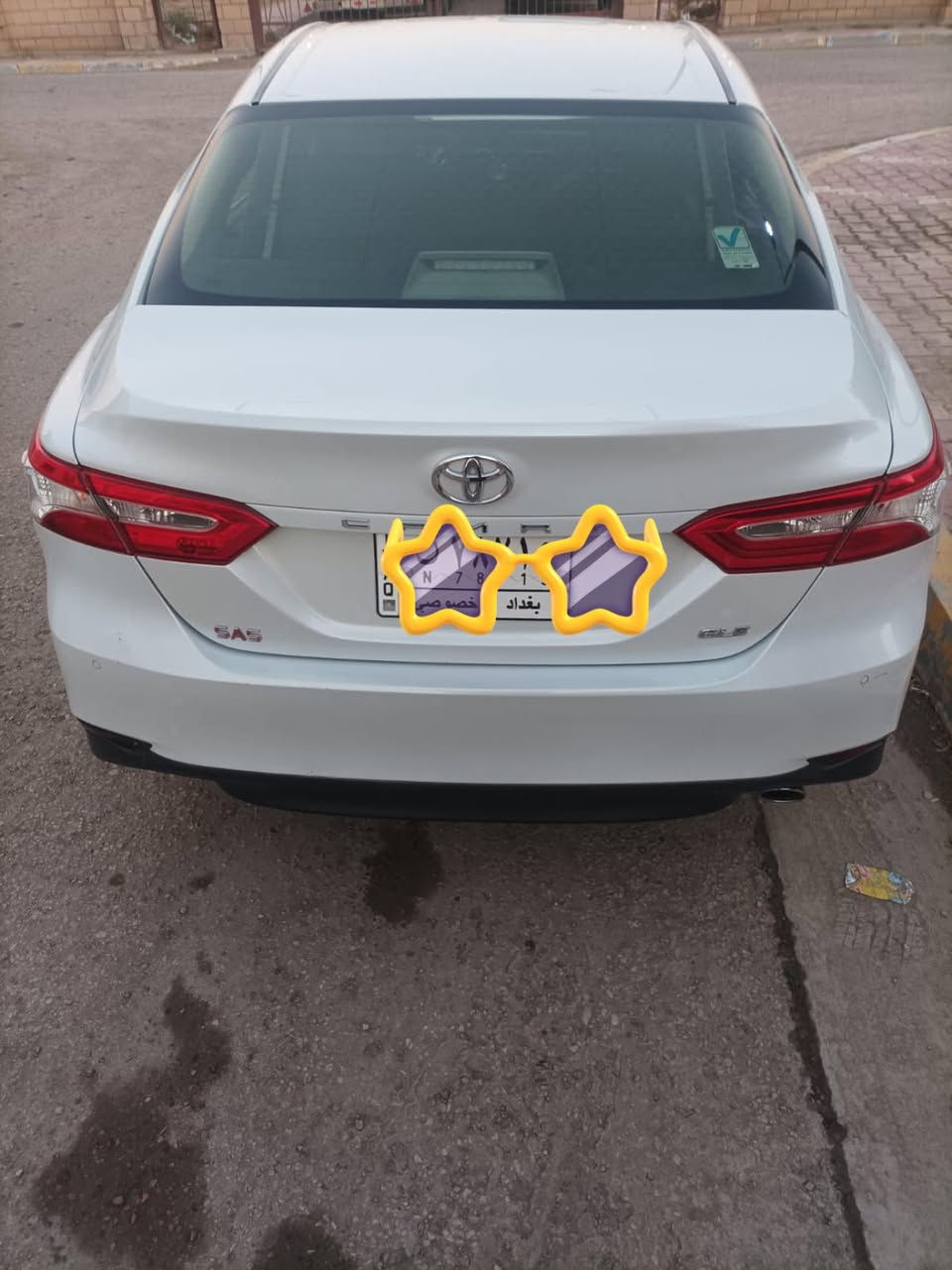 كامري موديل 2020 
مكفوله من الصبغ والتبديل 
السياره ماشيه 167 الف 
رقم بغداد الماني
وكاله ساز 
السعر 190
للتواصل الاتصال
***********
***********
