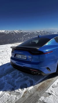 كيا ستنكر V6 توين تيربو السلام عليكم بيع فقط بدون مراوس ماكو هيج سعر ب...