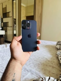 ايفون 14 برو فقط برو شريحتين ذاكرة 256 البطارية 84 دبل شريحه النموذج M...