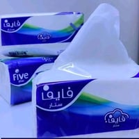 كلينكس فايف ستار 600 سحبه البالة تحتوي على 40 قطعه السعر 25 الف فقط وا...